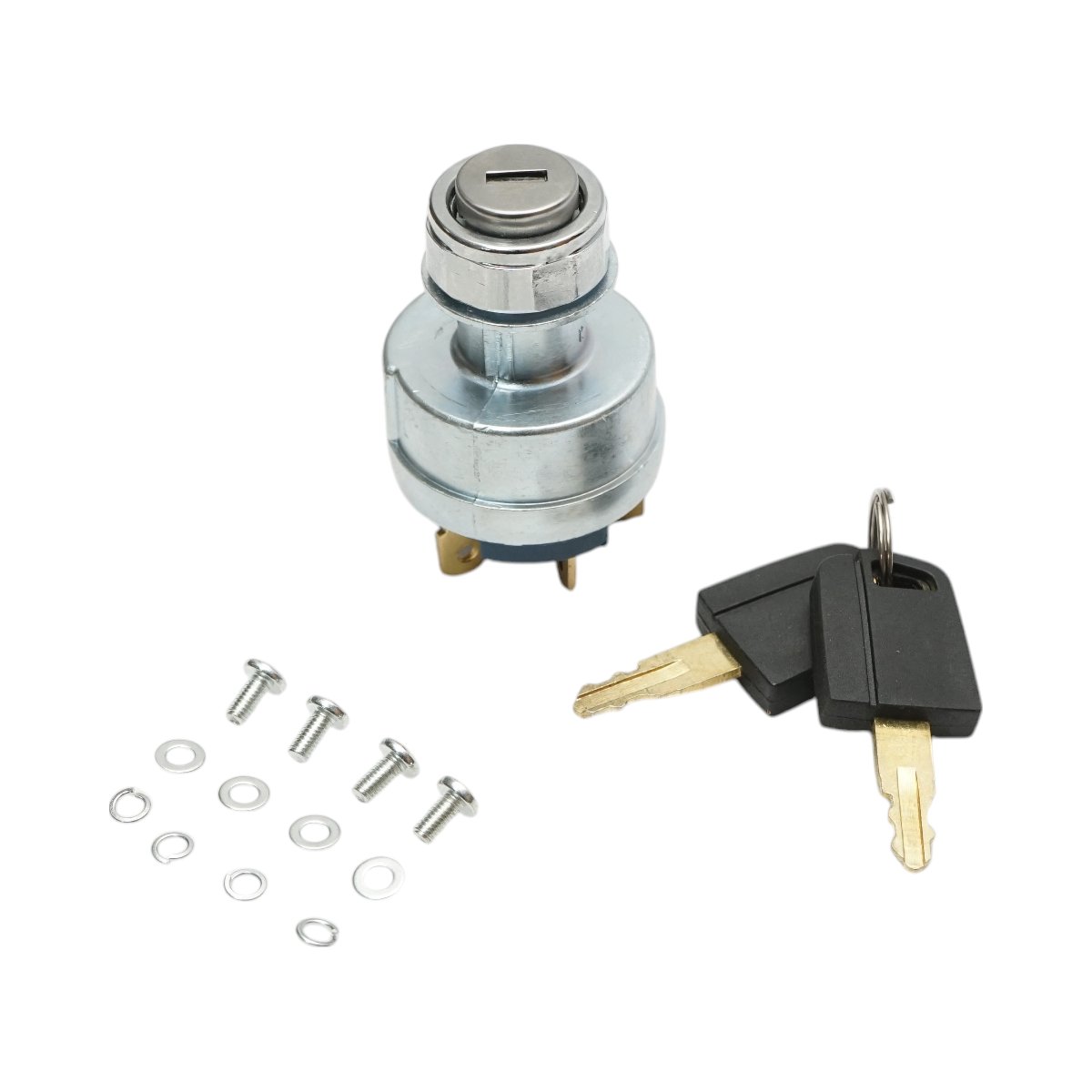 Contact pornire cu chei 4 pini Case IH, New Holland cod OEM 87523122, 47126499, 47124203, 47126499, 14.183.000.11, 1021397, 1021398, 950-156